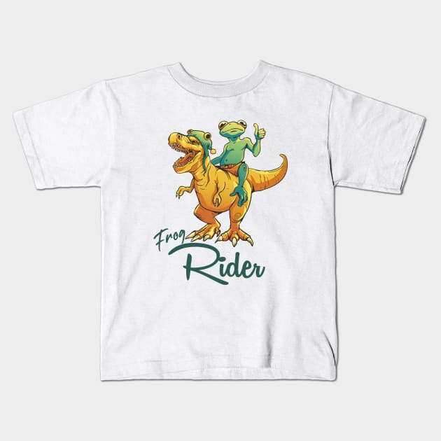 I'm Unstoppable T Rex Kids T-Shirt by ArtRoute02